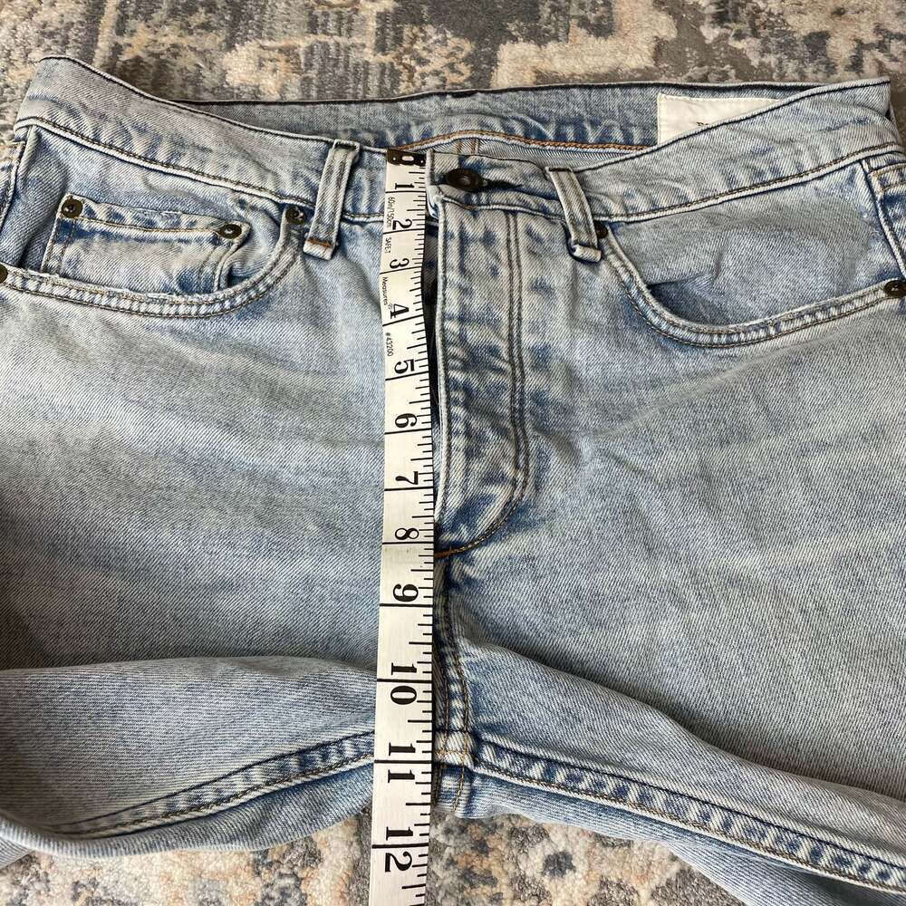 rag and bone Blue Standard Issue Fit 1 Slim Jeans Rag and Bone - Picture 5 of 6